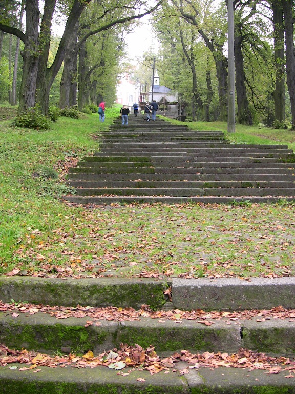 Schody na Cvilín