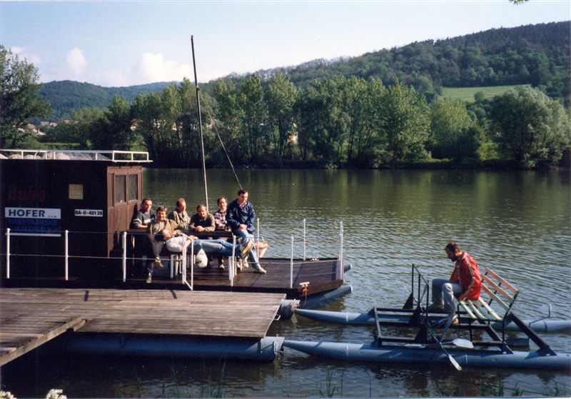 Ráno v loděnici - Kolo dorazil (nebo odrazil ?)