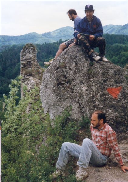 Hričov - na hradě