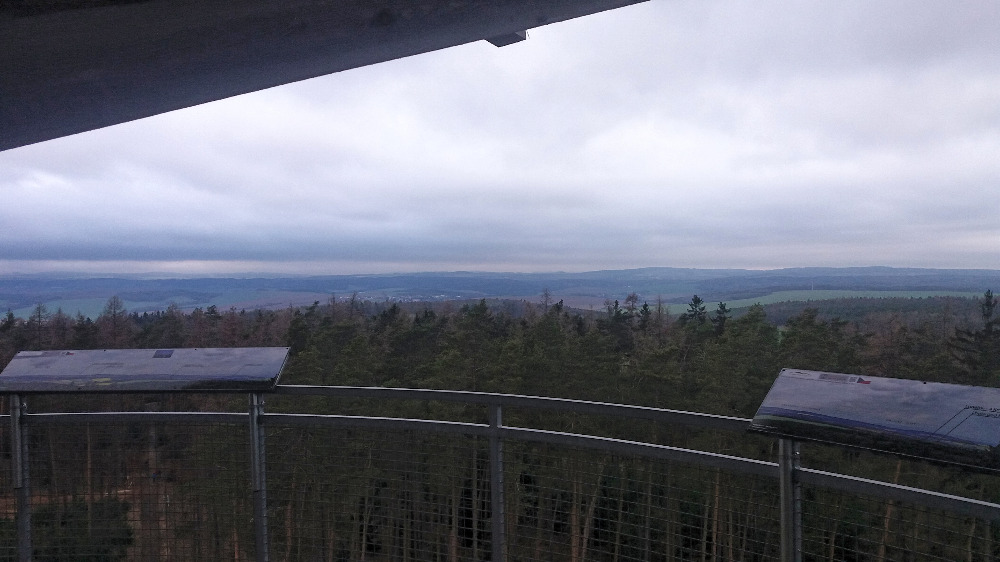 Pohled z rozhledny