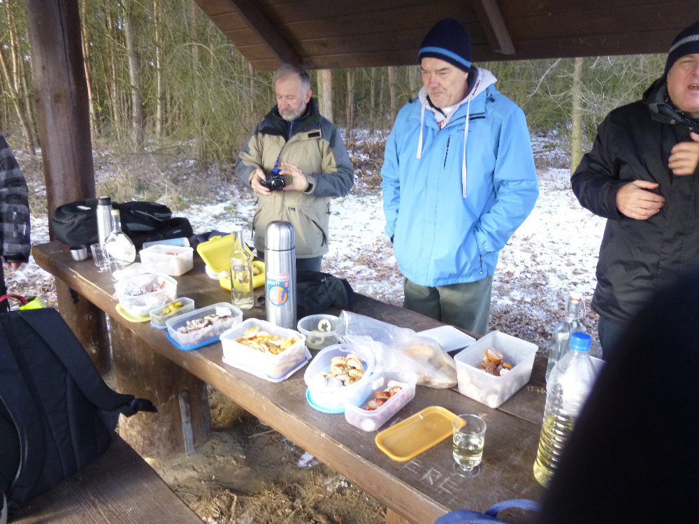 Občerstvení před Kosířem
