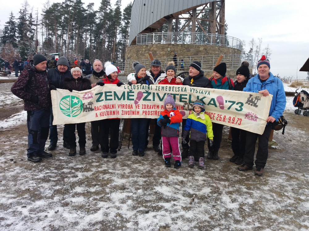 Na Kosíři s vlajkou - 30.12.2017