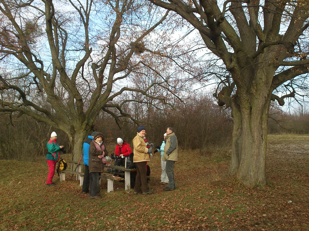 První zastavení - pohled zdálky